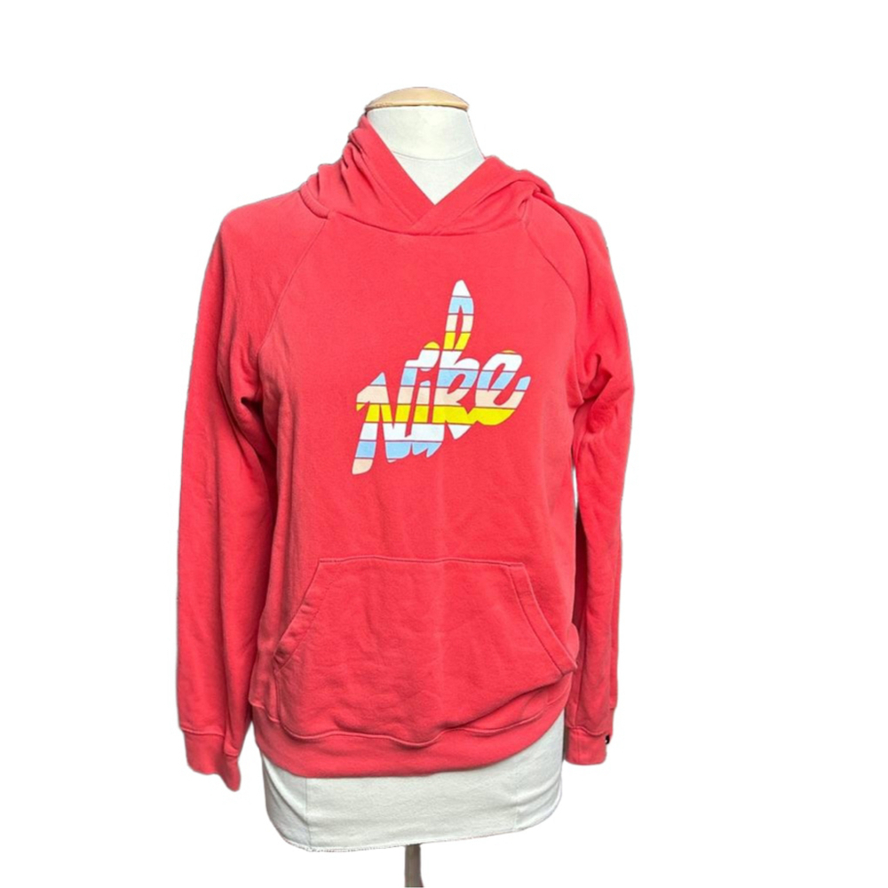 Women's Nike Hoodie Red Pink (coral) S